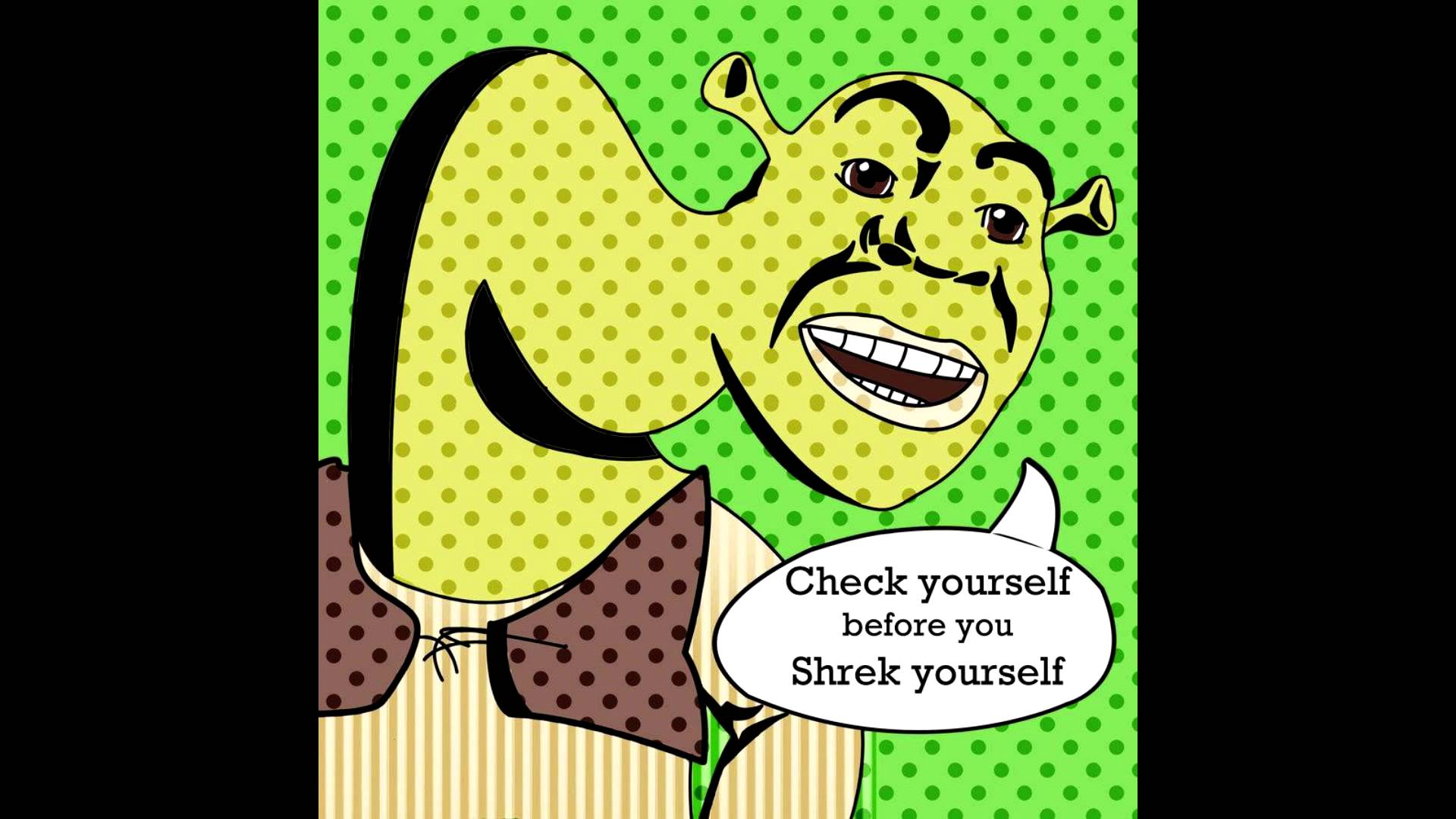 Shrek is here to be advice